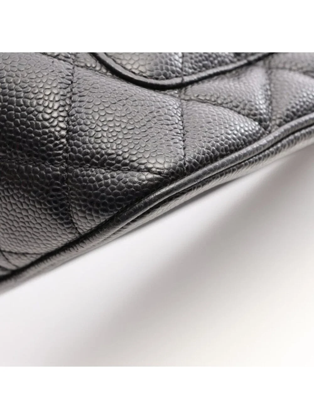 Chanel Tote Bag Reissue Black Caviar Leather